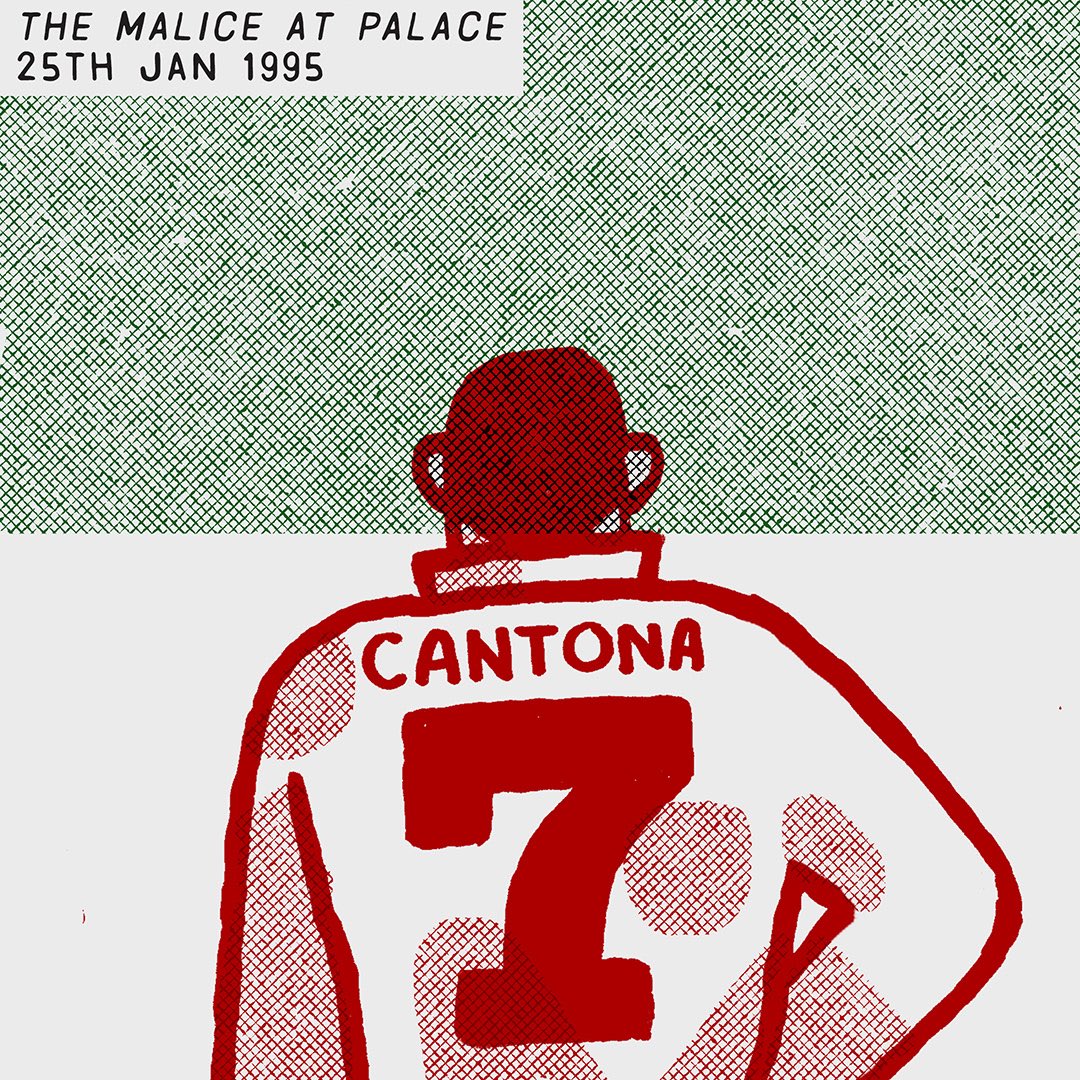 Happy Birthday, Eric Cantona. 
Illustrations by Ken lizuka. 