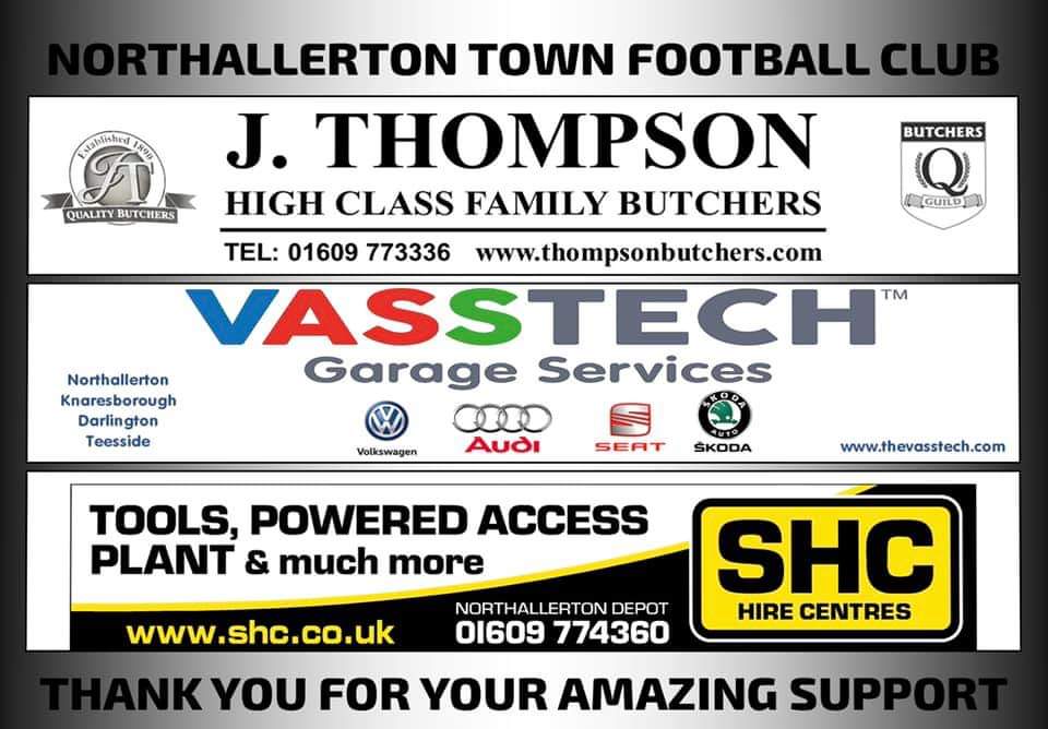 More pitch-side banner sponsors!
Much appreciated!
<a href="/TheVasstechTeam/">Vasstech</a> <a href="/SHCHIRECENTRE/">SHC Hire Centres LTD</a>