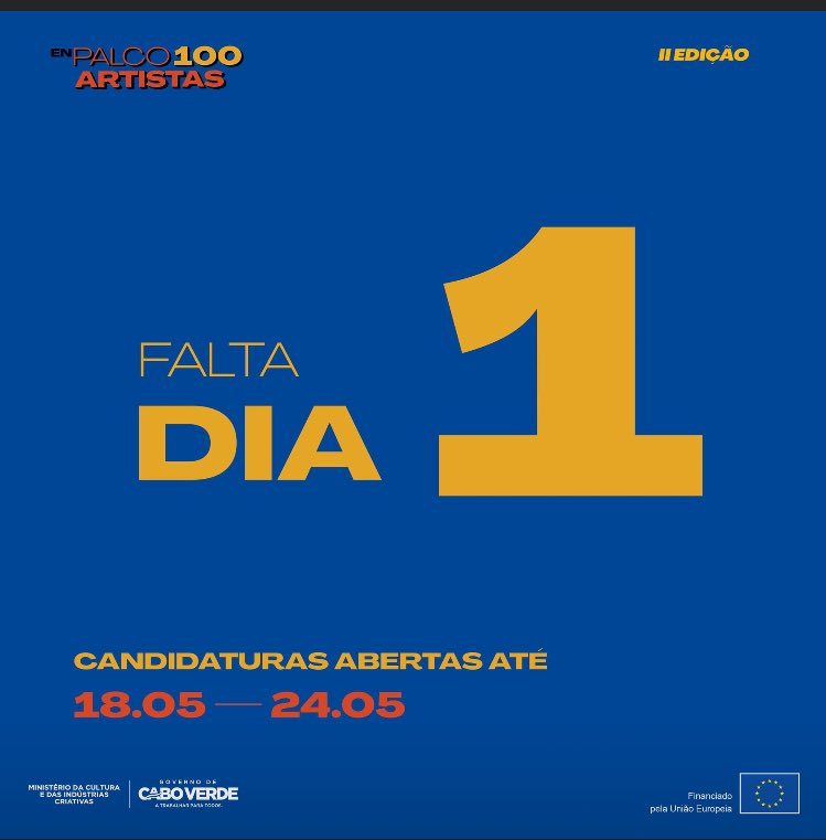 EUinCV's tweet photo. Today last day for candidatures!!! If you are an artist living in 🇨🇻 and want to share your talent with a wide audience do not miss this chance ! #Europeforculture @CaboVerde_Gov @AbraaoVicente80 #NuStaDjuntu https://t.co/eV2yTlsW05