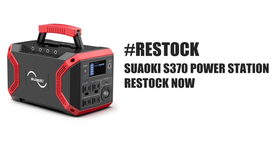 suaoki_official's tweet photo. #RESTOCK #SUAOKI #S370 https://t.co/vYqB7IQ3U7