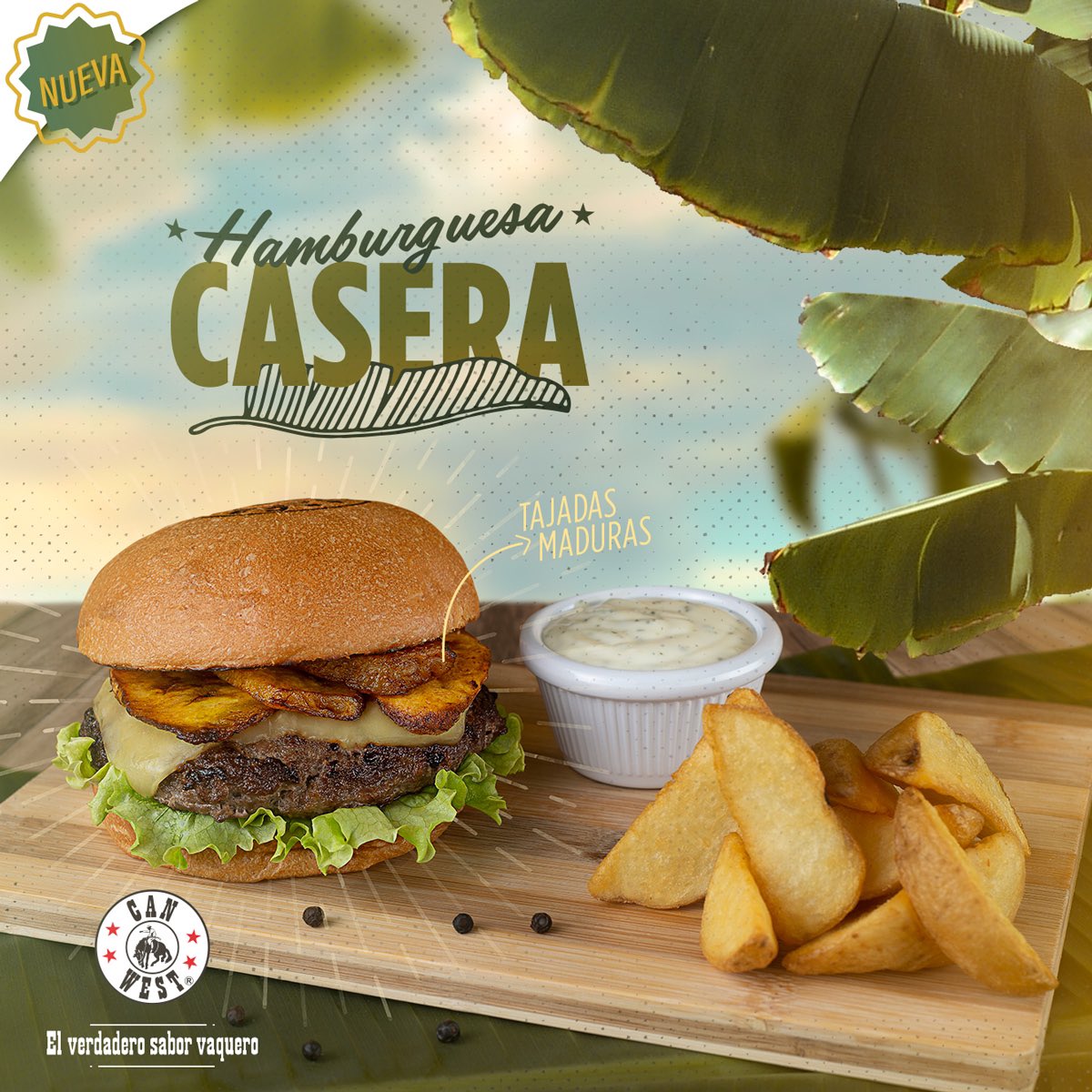 canwestcol's tweet photo. Tajadas de plátano maduro y carne 100% llanera 🤠 acompañada de un exquisito queso mozarella 🧀 Anímate a probarla! Desde ya disponible en nuestra carta #QuedateEnCasa 
1️⃣ https://t.co/Wz6nbs6diE
2⃣ Celulares 311-880-1195 311-878-7444
3⃣ Whatsapp 314-440-0132 https://t.co/QEx9lGXhzO