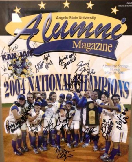 In honor of Championship Sunday at the DII National Championships, let's go back to 2004 for the Angelo State Rambelles! #RamFam #PrideTraditionFamily