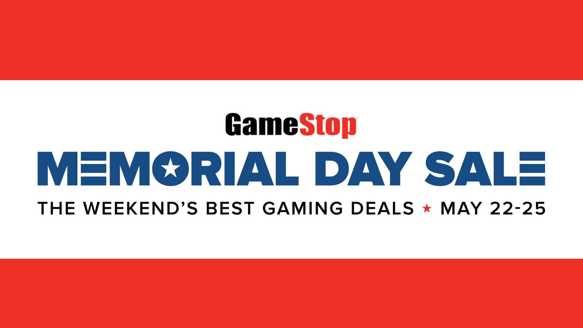 gamestop memorial day sale
