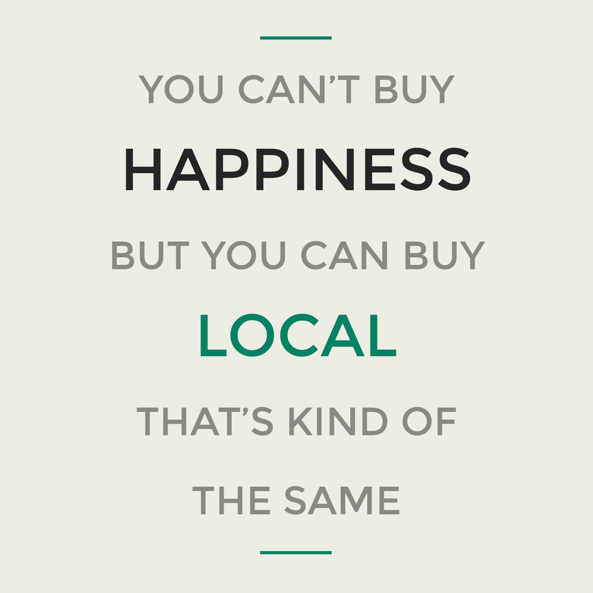 Support your community, enjoy local! 🌿🌻#SupportLocal