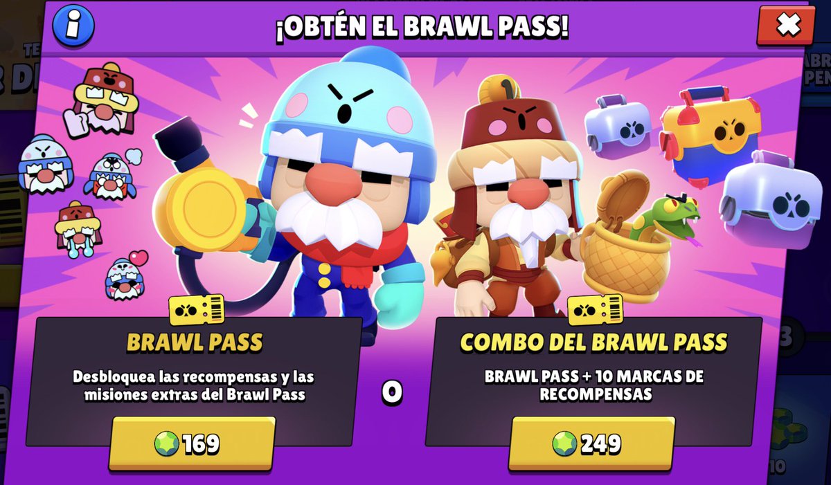 🔥SORTEO DE 5 BRAWL PASS🔥

Requisitos:

- Seguir a @ChrisG_Alvarado 😎
- Seguirme <a href="/SHELBI_CLASH/">SHELBI</a> 🤩
- Dar RT, MG y Comentar🔄❤️✏️
- Mencionar a 2 amigos🤙🏻

📲No olviden usar el código “SHELBI” en la tienda.

Termina el viernes🍀
