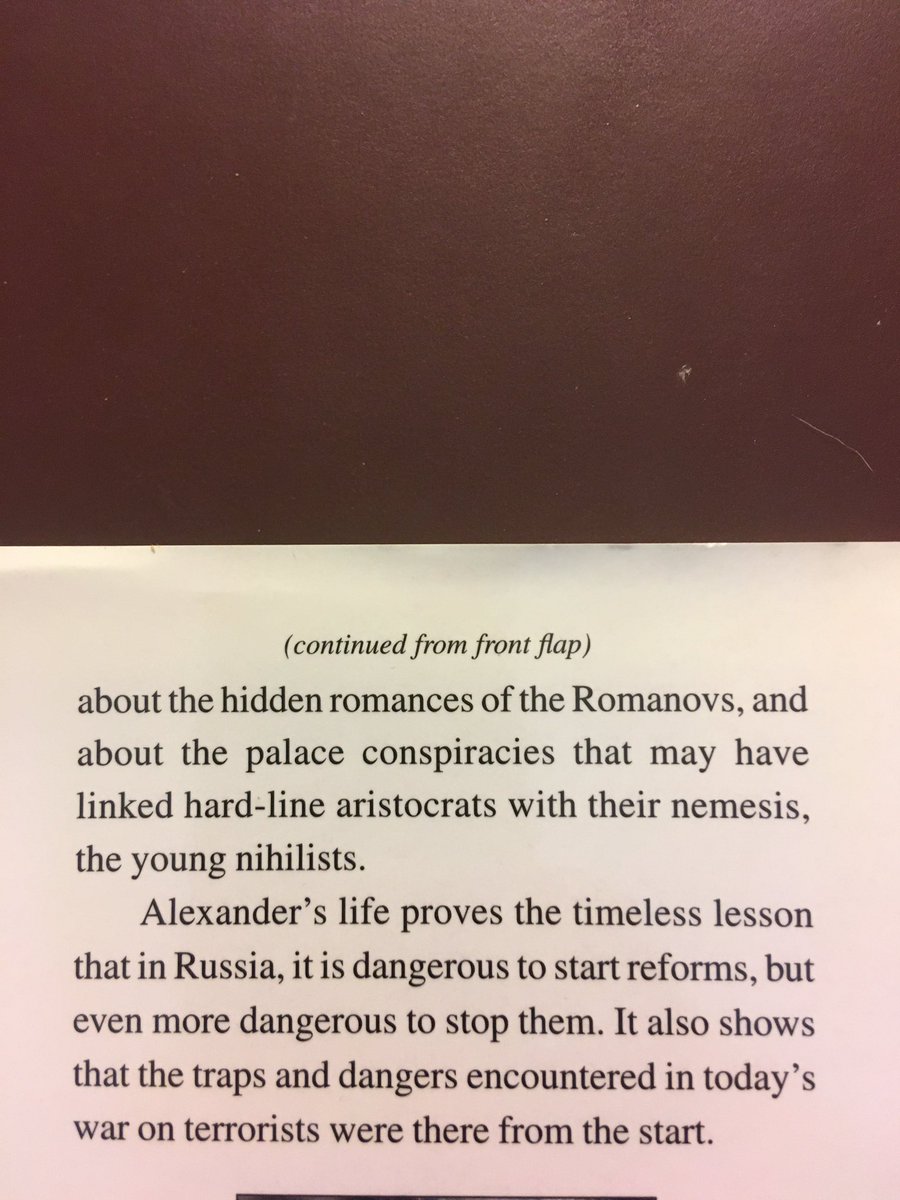 Suggestion for May 24 ... Alexander II: The Last Great Tsar (2005) by Edvard Radzinsky.