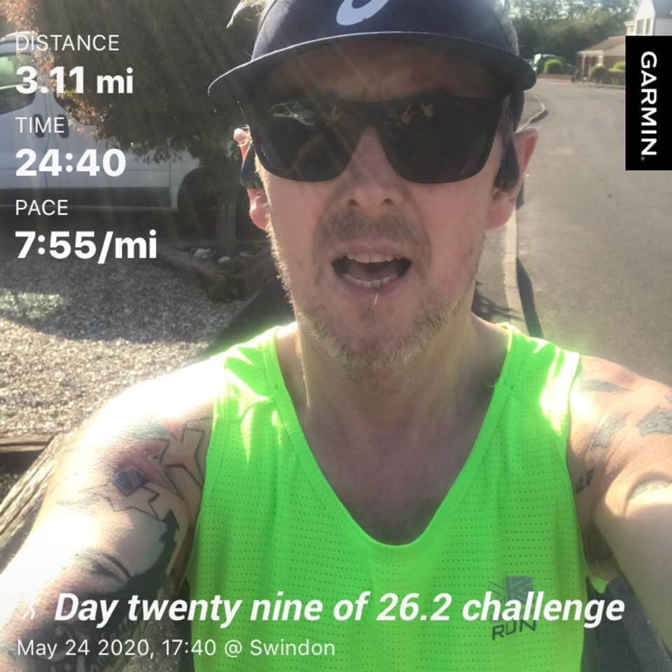 2020Ibs's tweet photo. Day twenty nine of the 26.2 challenge for the IBS network
#TwoPointSixChallenge @IBSnetwork @Innolifeuk https://t.co/TBXpFVN4U4