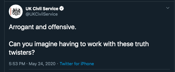 Keep reposting this. Someone has lost their career to do this. #JohnsonMustGo #JohnsonOut