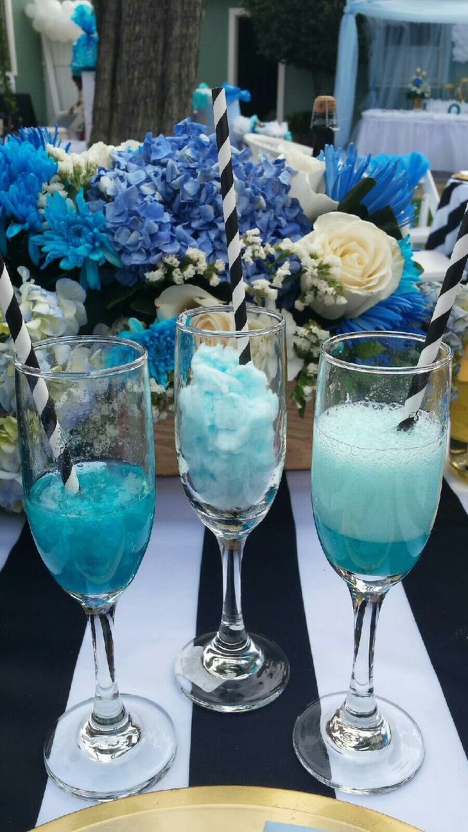 Julian: Cotton Candy Champagne cocktail