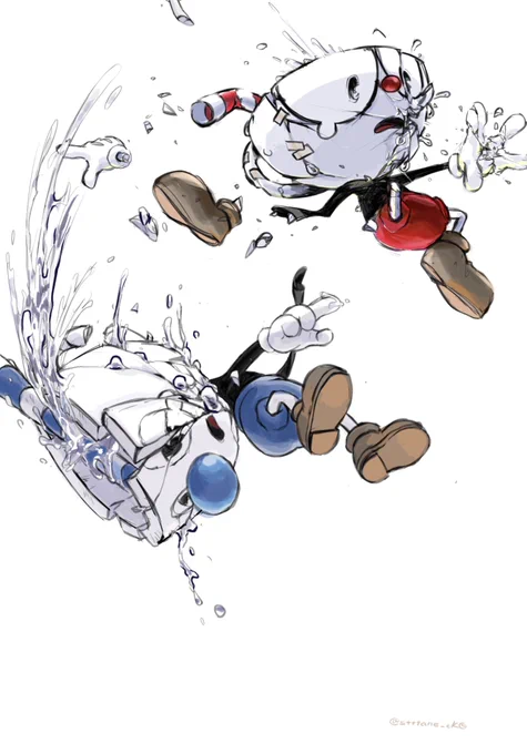 四面楚歌
#cuphead 