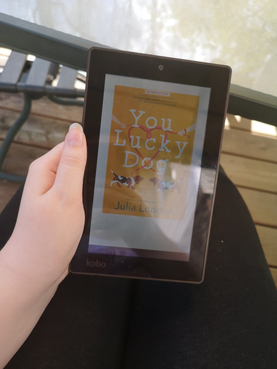 I enjoyed this! The characters were relatable and I cared about them. I liked how romance wasn't the main thing - I'd say Max and Carly growing as individuals was. I smiled a lot! Thank you Netgalley & Berkley Publishing Group for a copy!You Lucky Dog by Julia London .5