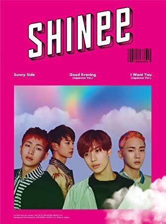 [2018]Feb:SHINee World THE BEST 2018 ~From Now On~Mar:SHINee The Best From Now On Album Release May:TSOL Album Release, Part 1 ‘Good evening’ June:Part 2 ‘I want you’, Part 3 ‘Our Page’ July:SHINee World J Special Fan EventAug:Sunny Side 15th JP SingleSept:TSOL-Epilogue