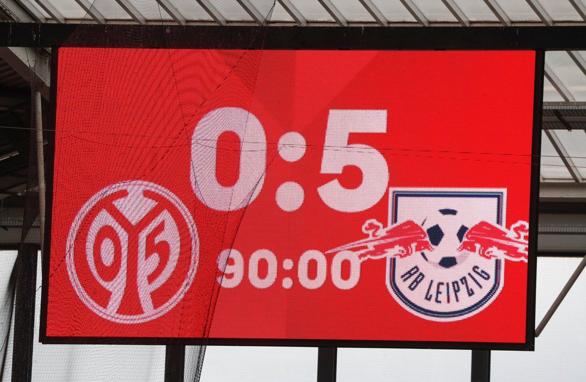 Rb Leipzig English A 13 0 Aggregate Against Mainz05en This Season Dierotenbullen M05rbl