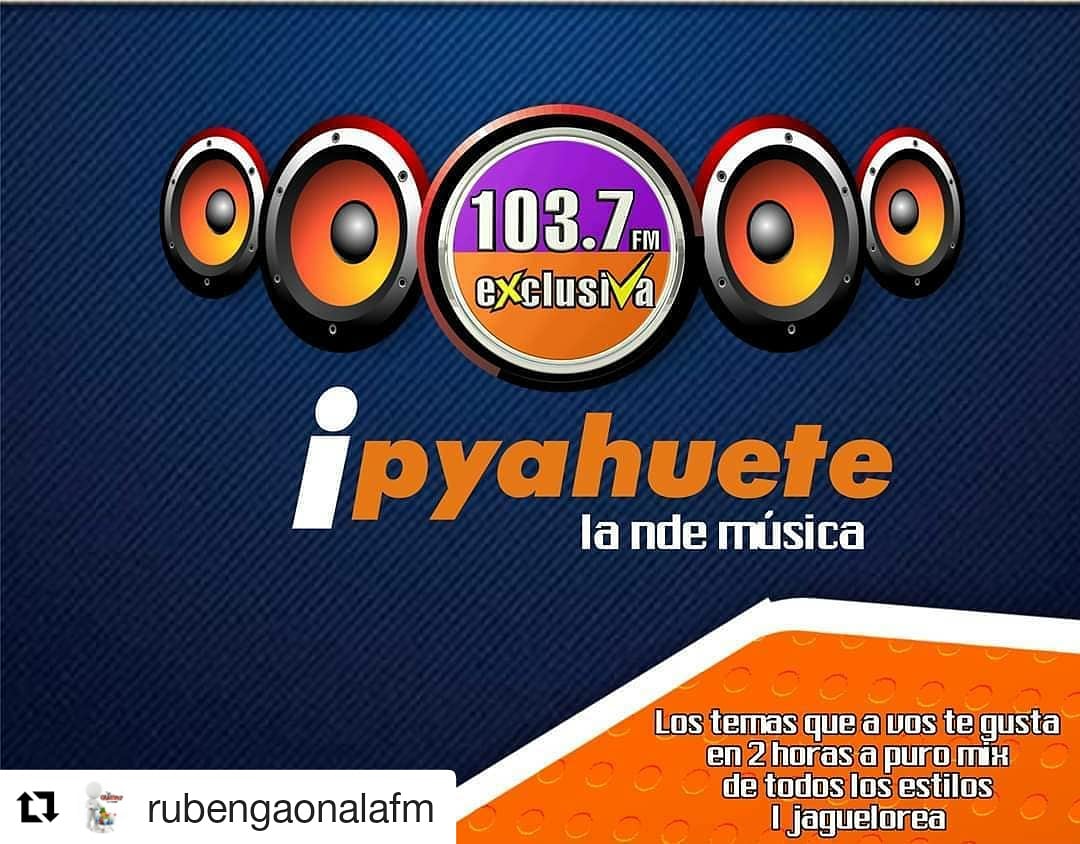 rubengaonaLaFM's tweet photo. En @exclusivafm1037 suena lo mejor de:
Tropicalisimo, Colombia, Splendor, Chevere, Super Hits, Pato C, Éxitos Tropicales y muchos más, con las viñetas de la voz inconfundible de NENE FARIÑA con los enganches de #Ulises_Alejandro hasta las 15hs
#ipyahueté_la_nde_musica_lekaja https://t.co/bhW8HhCvRx