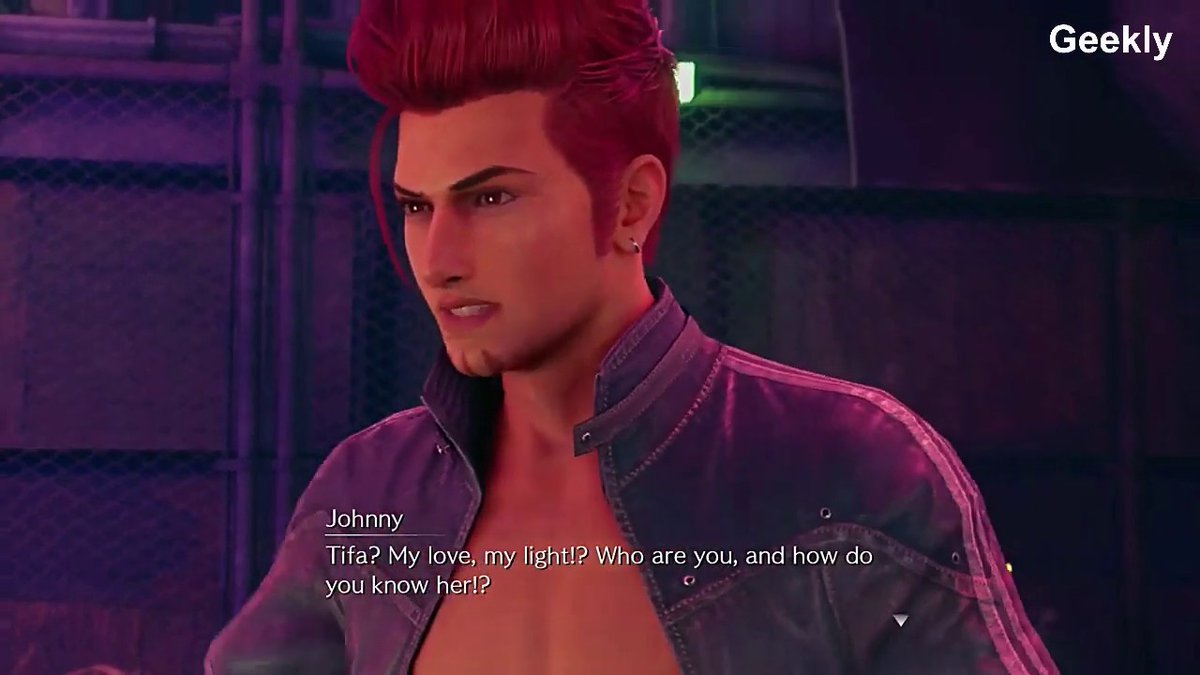 Let's take a moment to commemorate the bumbling but indefatigable Johnny's of Japanese video games! They take a lot of hits, but they always bounce back ... heck, it's like these Johnnys are made of rubber! #FF7R    #MGS
