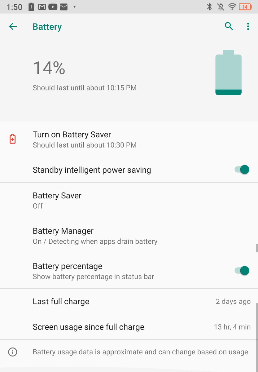 GadgetsSpec's tweet image. OK Unihertz Titan. I see you!!! I am impressed so far. Who can beat this? #battery #batteryLife #screenonTime #Gadgets #tech