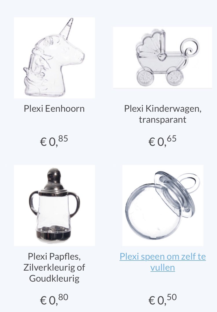 Geboortebedank1's tweet photo. Nu nog meer keuze in vulbare  #plexi figuren op https://t.co/hAygtPkvYG! Leuk om te vullen met snoep als aandenken van diverse gelegenheden #babyborrel #babyshower #kraamvisite #doopsel #communie #huwelijk #vormsel https://t.co/HkmMyuQq5R