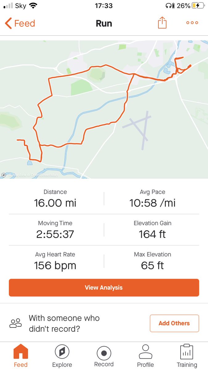 katiecakey123's tweet photo. My longest run so far and longest time on feet! Although I did walk the last mile completely. Got a bit list as well at one point 👀😆 Super proud of myself, glad I’ve kept up training even with no races #notmarathontraining #LSR #justkeeprunning #firstrunthencake #slowbutsteady https://t.co/jEgapnPGGQ