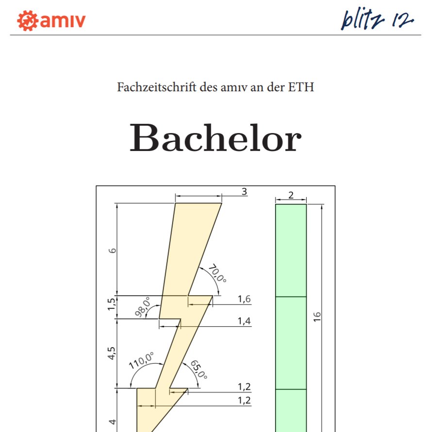 In the last edition of this semester, the editors of our student magazine "blitz" write there own bachelor thesis in a special issue. Online now: blitz.ethz.ch/grav/blitz12_b…