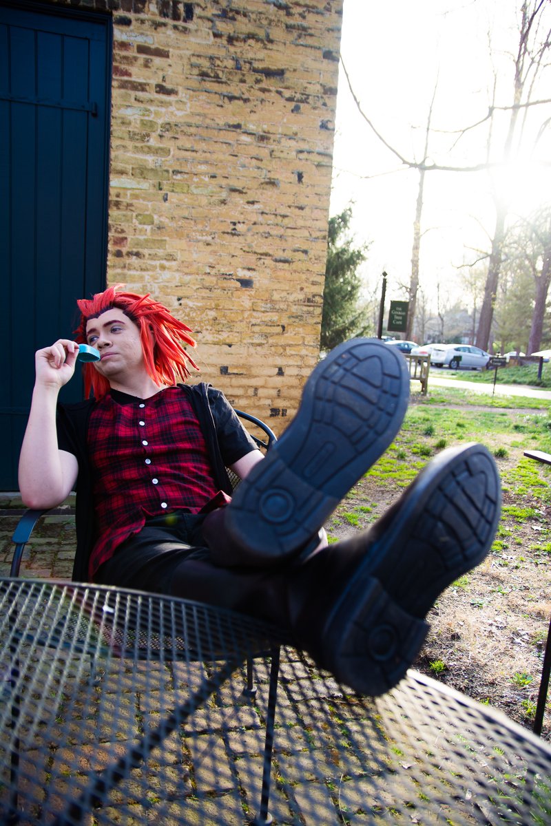 26. Speaking of wigs, when Jason told me he wanted to cosplay Axel I about died LOL however, we both managed to get through the process. Its not perfect, but we tried (and failed a few times so we tried again) and it was worth it in the end (Photo:MadsterPhoto)