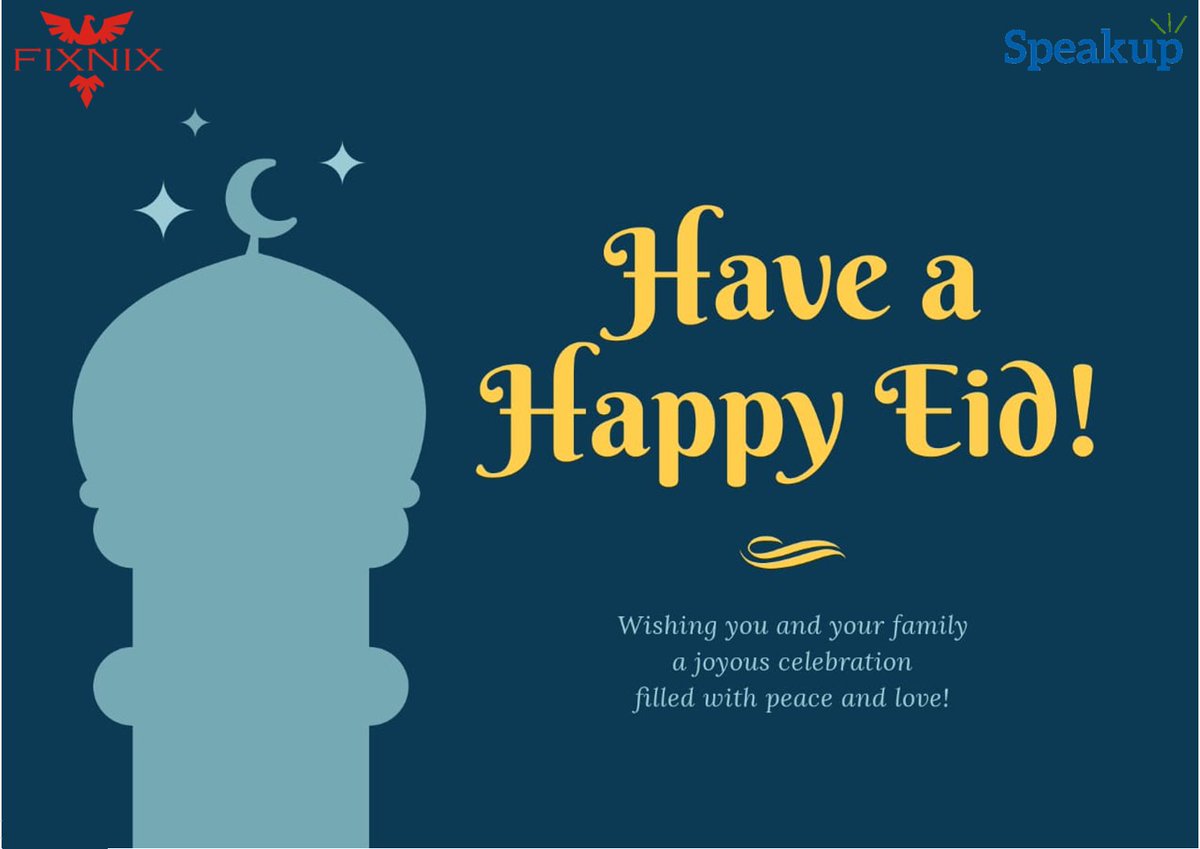 NixWhistle's tweet photo. Have a prosperous and #corona free #EidMubarak
#FixNix #NixWhistle https://t.co/2NZDECW8xu