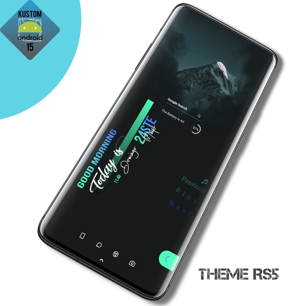 Android15Kustom's tweet image. Theme RS5.
👉Used.
🔹Nova Launcher.
🔹Klwp

youtu.be/dJLuLqx3AVY

#KLWP #Theme #homescreen #ui #uidesign #Android #personalizacionandroid #kustom #Customs #customdesign