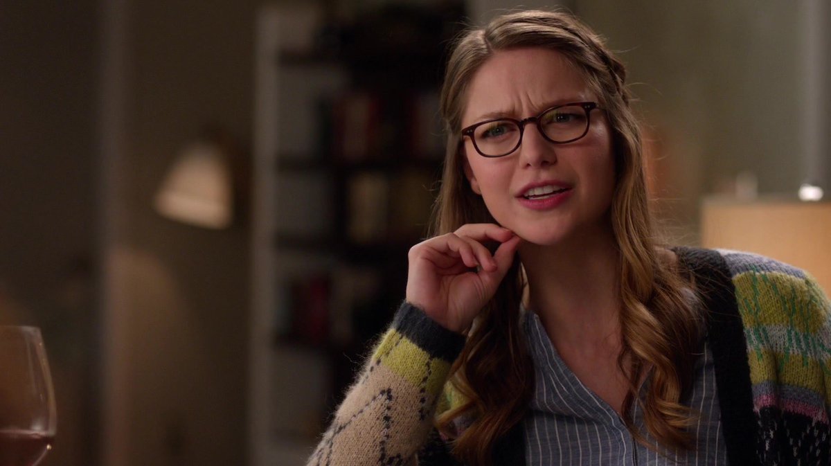 kara danvers having top energy; a thread