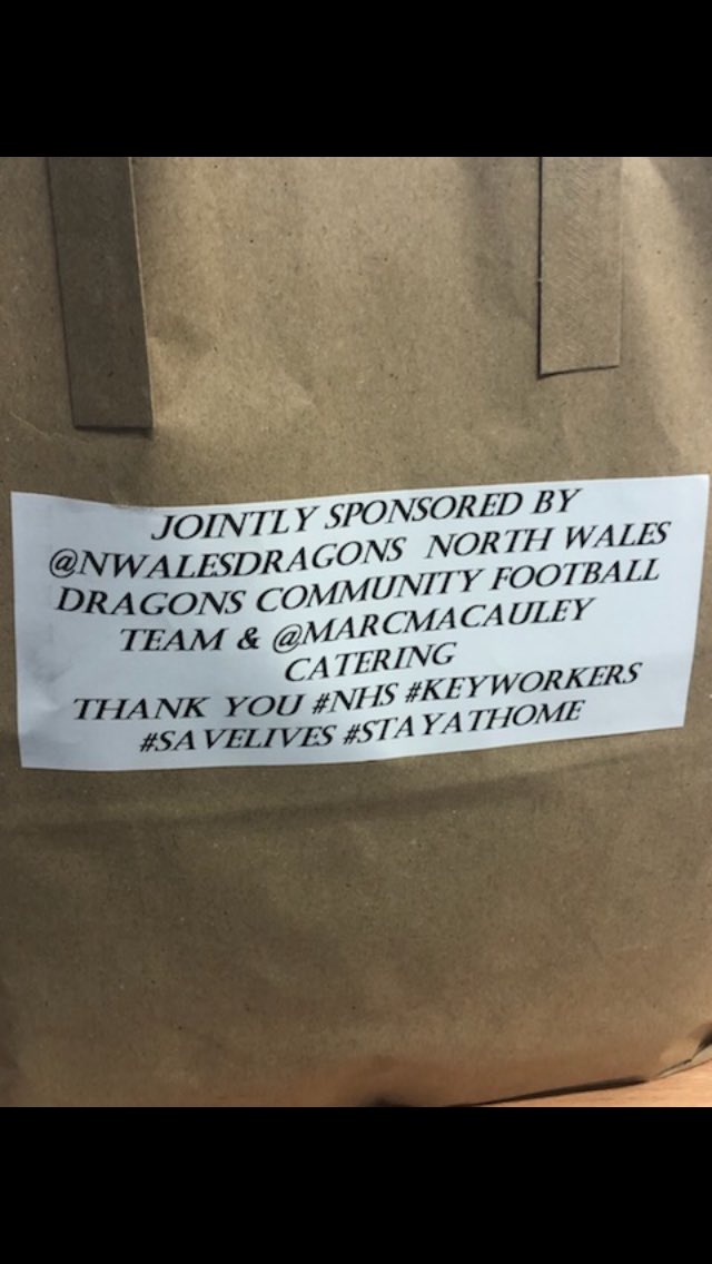 Ysbyty Glan Clwyd ED (@teamedygc) on Twitter photo A big thank you for the yummy food kindly donated from <a href="/MarcMacauley/">Marc Macauley Catering</a> <a href="/NWalesDragons/">North Wales Dragons 🏴</a> very much appreciated 👏 A big thank you for the yummy food kindly donated from <a href="/MarcMacauley/">Marc Macauley Catering</a> <a href="/NWalesDragons/">North Wales Dragons 🏴</a> very much appreciated 👏