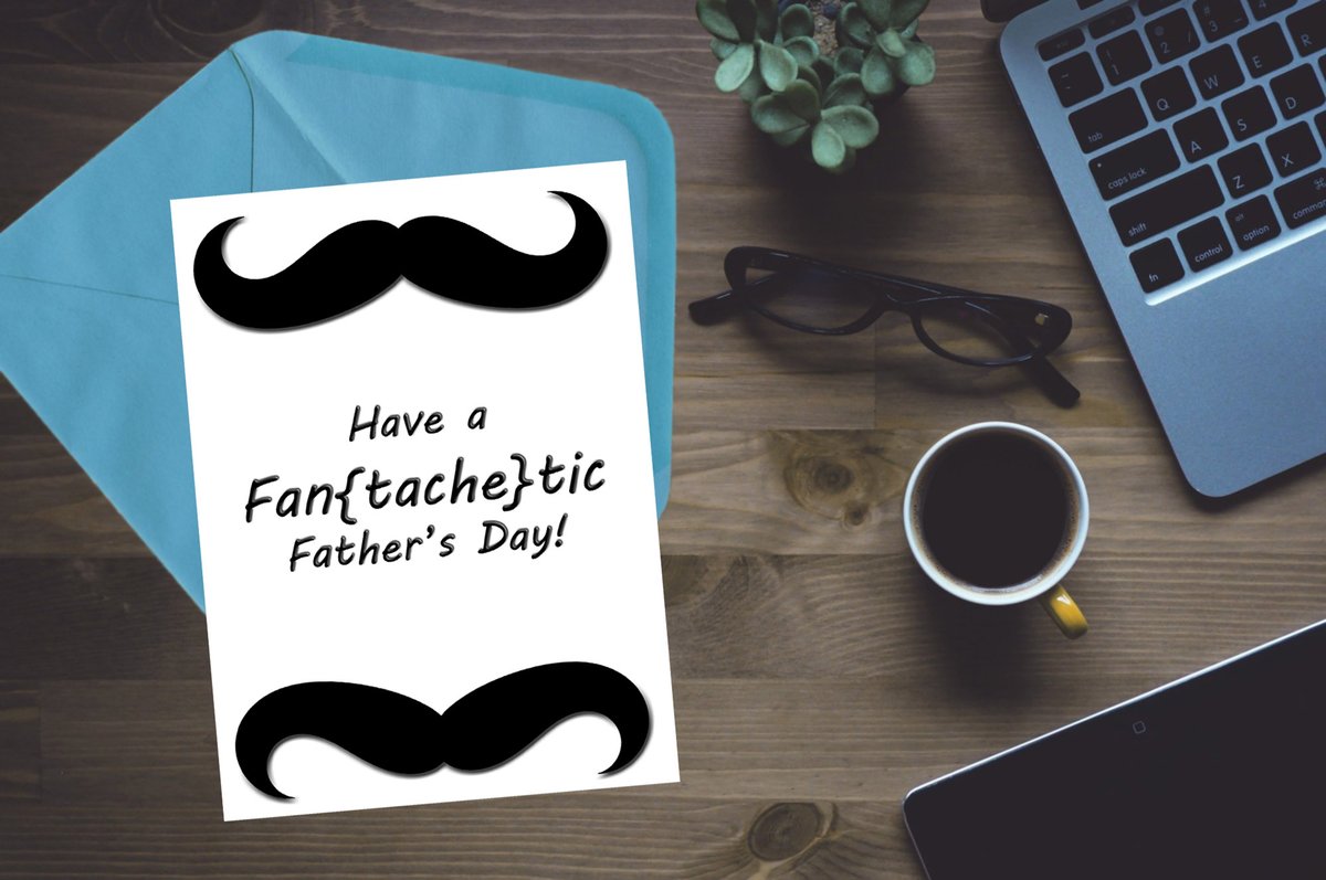 ClickableP's tweet image. Do you have a dad? Does he have a mustache? Does he like dad jokes? Then this card is the PERFECT Father&apos;s Day gift!

Get this card today at: etsy.com/shop/Clickable…