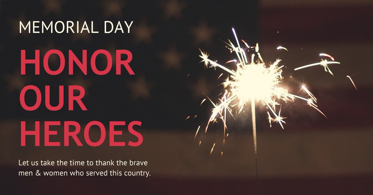 Thank you to all who have served.

#BlountInternational #MemorialDay