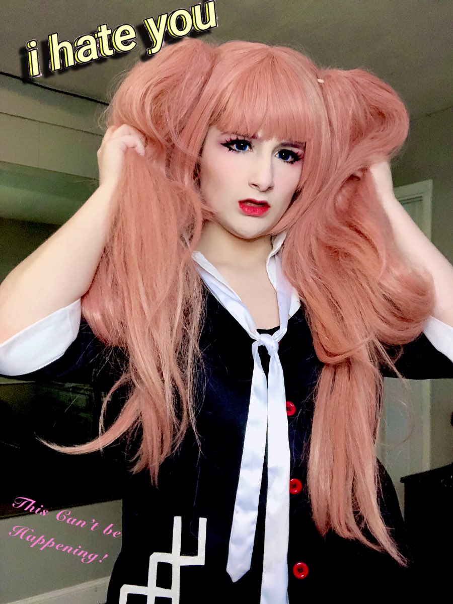 Mal.Cosplay on Twitter: "Junko Enoshima Cosplay! I'm still working on her #cosplay #junkoenoshima #wig https://t.co/zadRsOTRSg" / Twitter