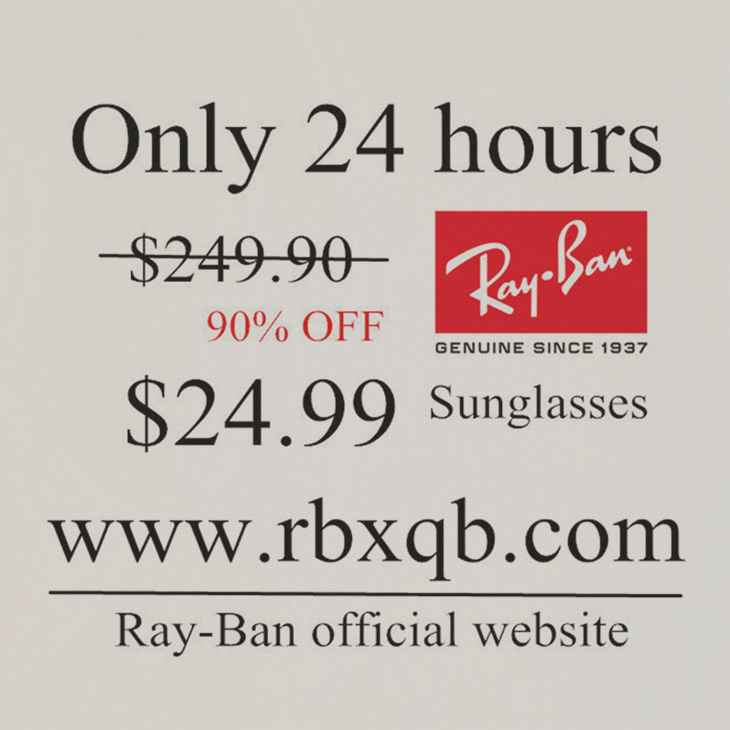 ran ban sale