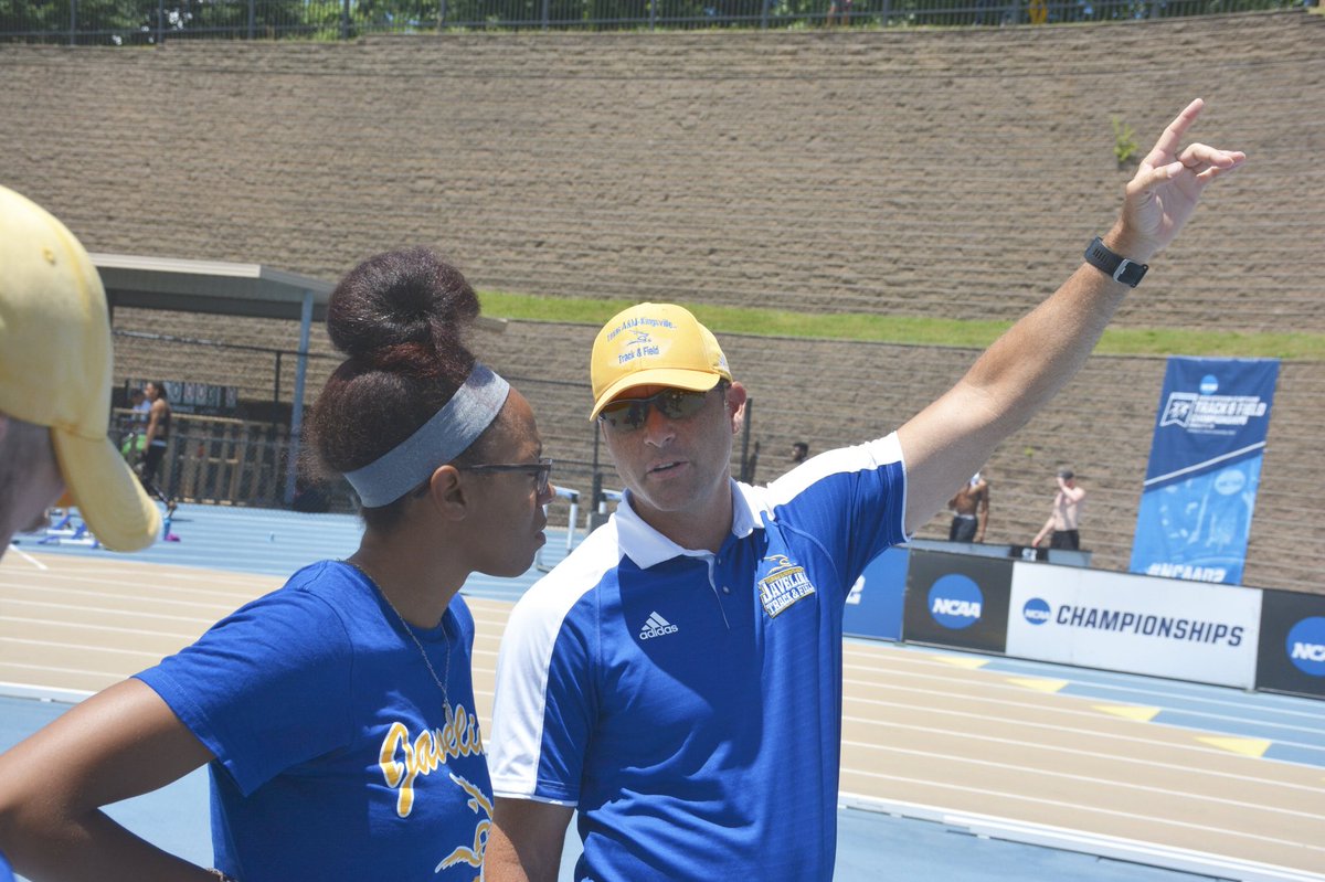 JavelinaTFXC's tweet photo. We're back for day one of the @NCAADII Outdoor Championships here on the 2018 Javelina Track and Field Rewind sponsored by @Whataburger! 

Today we'll see @johnharper254 and @charlesmascot94 take center stage for your Javelinas!

#GoJavelinas https://t.co/1arzkNyIBS
