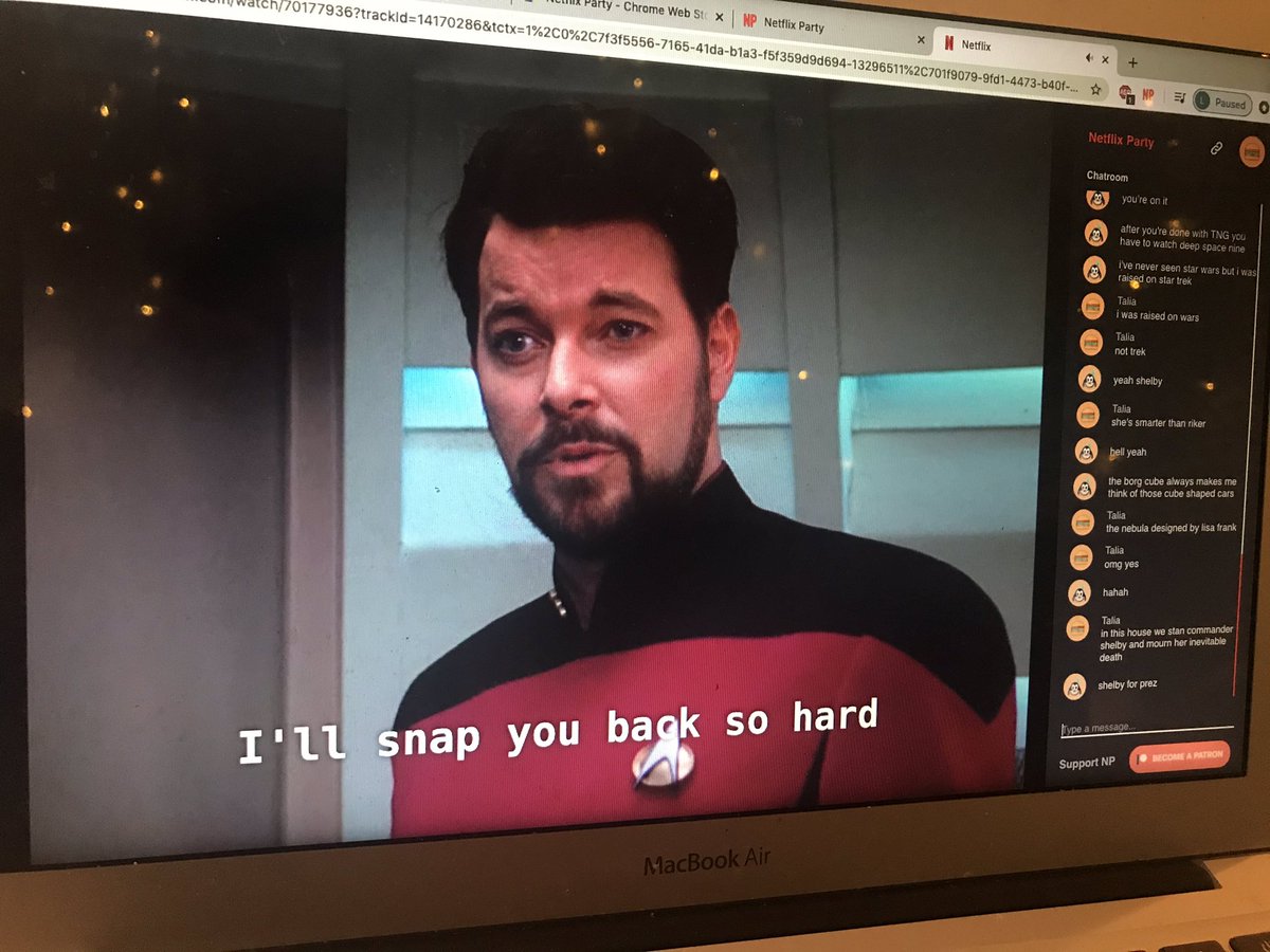 Riker is overmatched