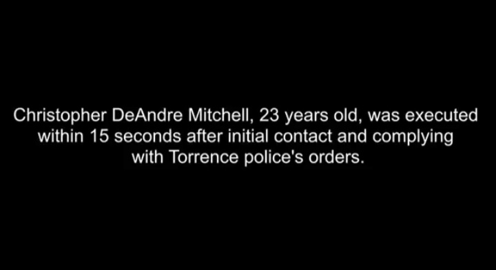 say his name . too many young black men being killed . he was just in his car , resting and three fatal shots were fired . no resistance or nothing .  #justiceforchristophermiller #justiceforchristopher #BlackLivesMatter    #fuckthepoliceANOTHER MURDER OF AN INNOCENT BLACK MAN !