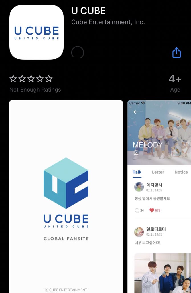 BTOBSupports's tweet photo. U CUBE APP IS NOW AVAILABLE ON APP STORE AND PLAY STORE

App Store : https://t.co/DCRmg4MGeu
Play Store : https://t.co/EK3LvroHIi https://t.co/h1KG6yDWfc