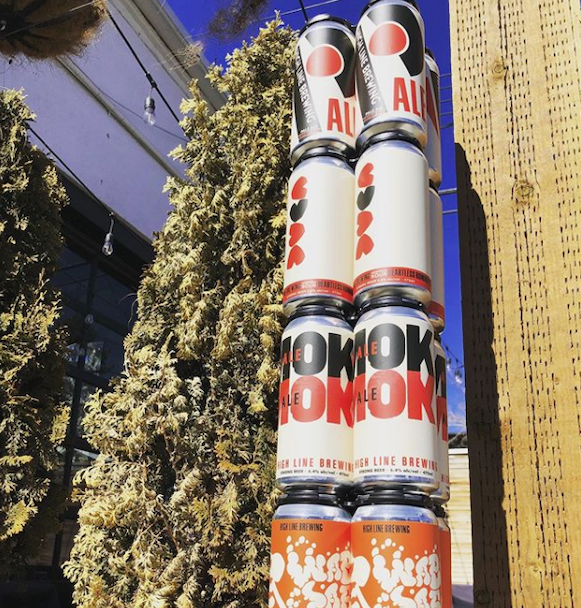 It definitely looking like we're heading back to brews and BBQ's today and for most of the week! Enjoy the double digits in your back yard with some beer Jenga like in this amazing shot from <a href="/HIGHLINEBREWING/">HIGH LINE BREWING</a> !