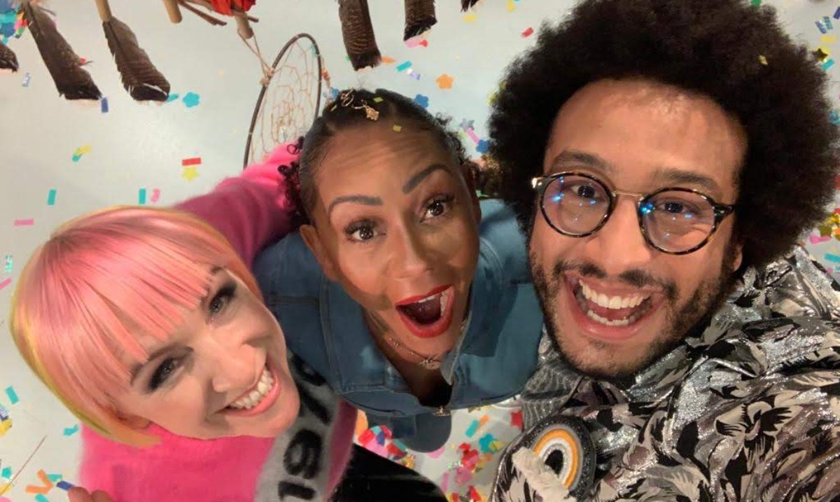 tattydevine's tweet image. Spice up your life! Zak and @HarrietVine were just a little bit excited to meet @OfficialMelB 🎊#TFFOCC #TheFantasticalFactoryofCuriousCraft