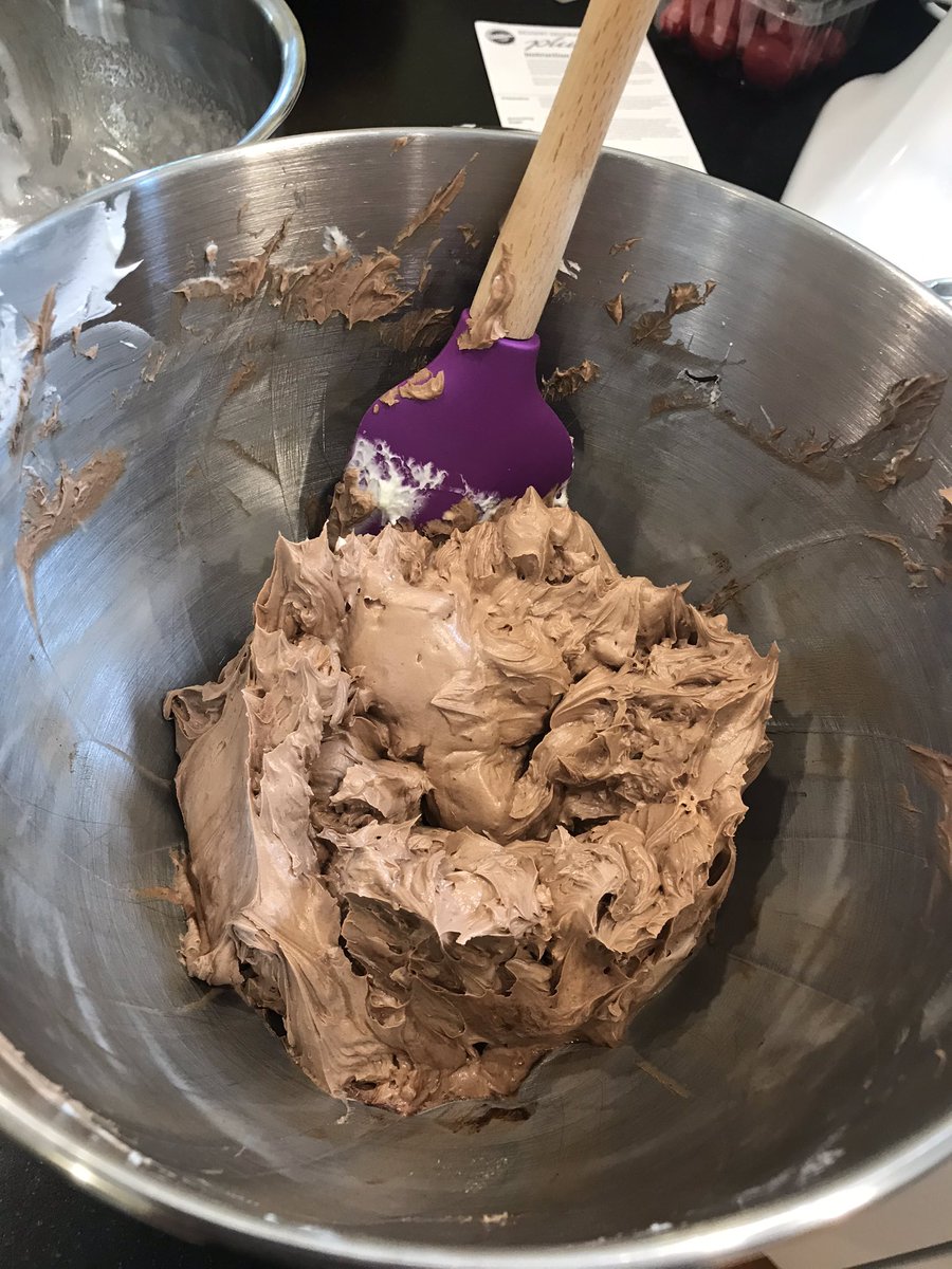 Making Swiss buttercream is like a culinary game of chicken. Am I really going to put in all that butter? Maybe just a little more. Maybe just another tablespoon. Maybe just a