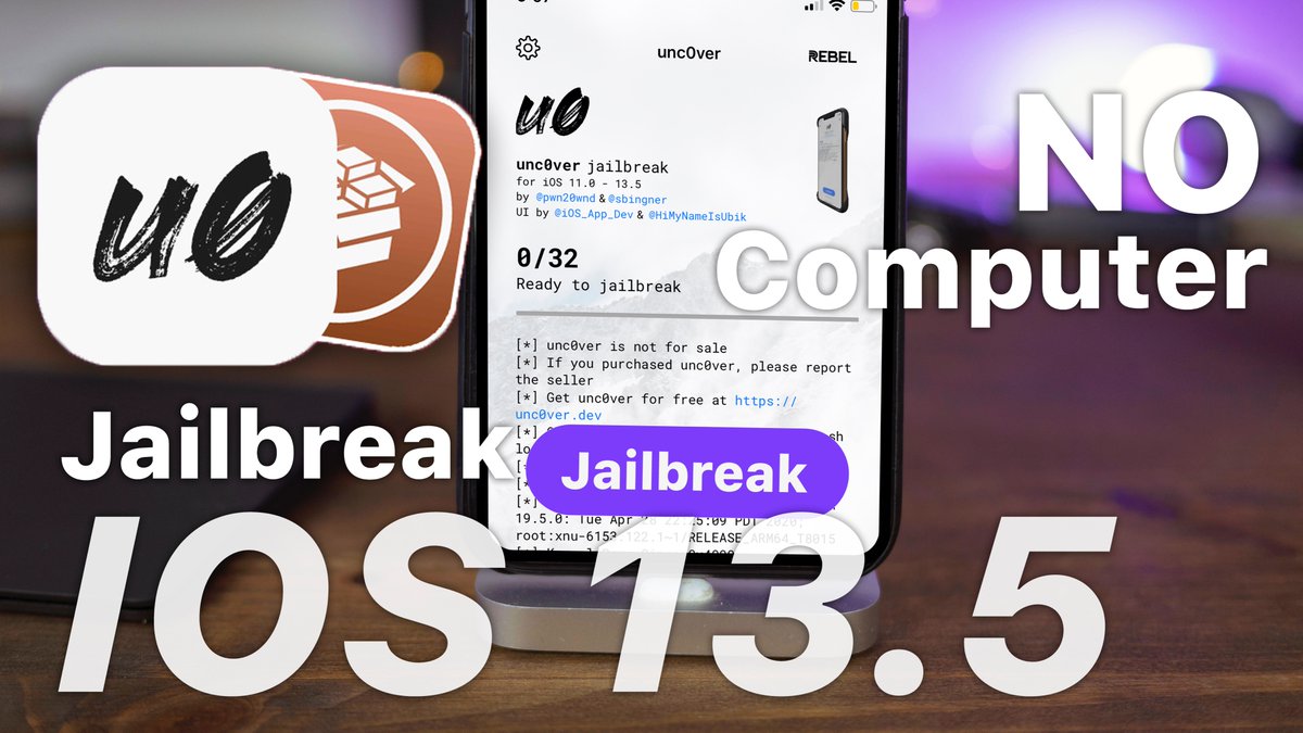TechLabsUHD's tweet photo. Today we finally got an old-new jailbreak from Unc0ver developer which now works on iOS 13.5 on any device! 
You can easily install it in a few clicks from here: https://t.co/Sv8QhoQWsX
https://t.co/Sv8QhoQWsX
https://t.co/Sv8QhoQWsX
#ios13jailbreak #jailbreak https://t.co/90D2fHh9oa