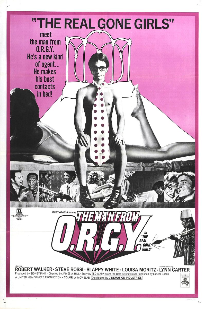 Swinging pulp spy no 3: Steve Victor - The Man From ORGY! Fifteen books in the series...