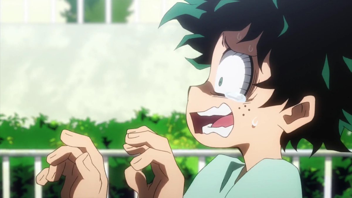 bnha thread// kacchan is a baby shark and deku... i'd give my left kidney for him. that is all