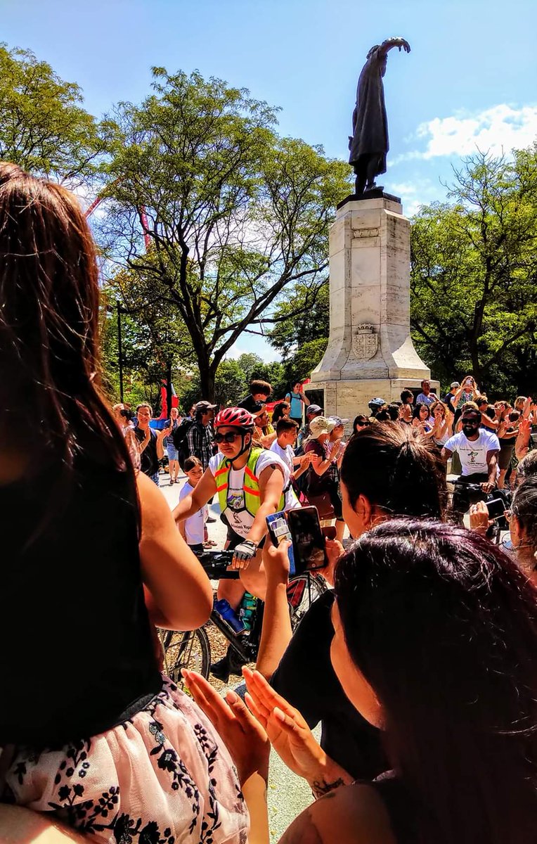 Last year today, I announced my intention to bike across Canada for #suicideprevention
