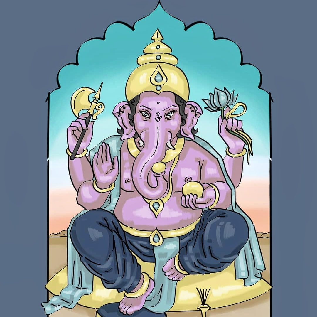 AshantiOmkar's tweet photo. Beautiful #purple #Ganesha by #satuart เฏ๐๐๐ฝ #spiritualsunday #blessings #Hindu #spirituality #spiritualsunday #grateful ๐๐ฝ๐เฏ https://t.co/BgLRHhottq