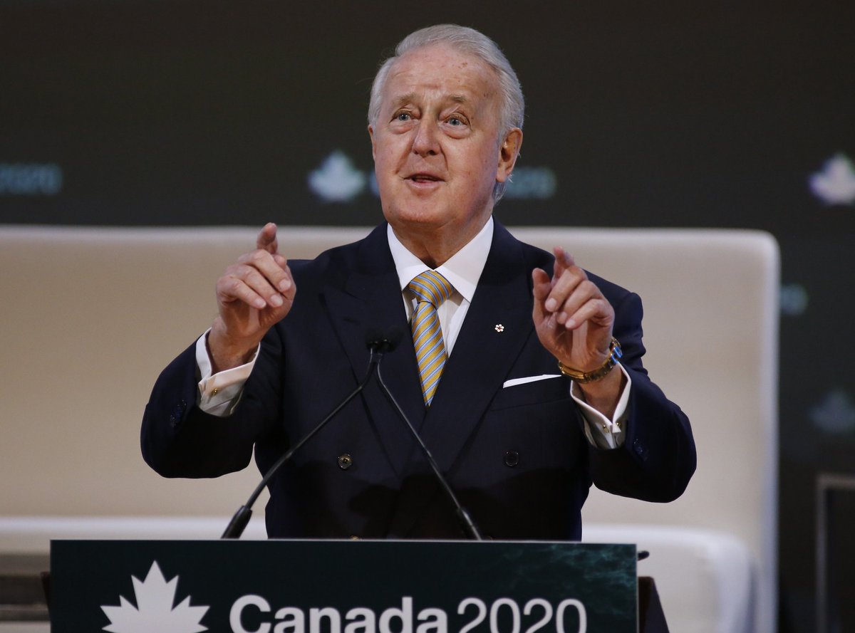 3) Now, recall what Brian Mulroney said in his speech at a 2014 Canada 2020 conference.