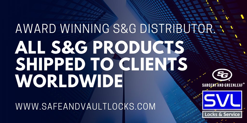 Sargent And Greenleaf (IE) S&G Locks & Service on Twitter "All S&G