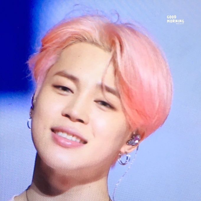 bubblegum haired jimin; a much needed thread