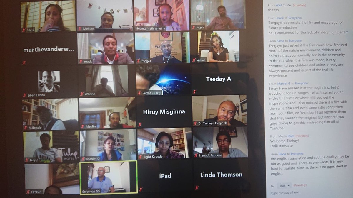 habeshaview's tweet photo. We are live on Zoom! We have a few spaces left if you want to join - DM us and let us know! https://t.co/YZbxR5BroN