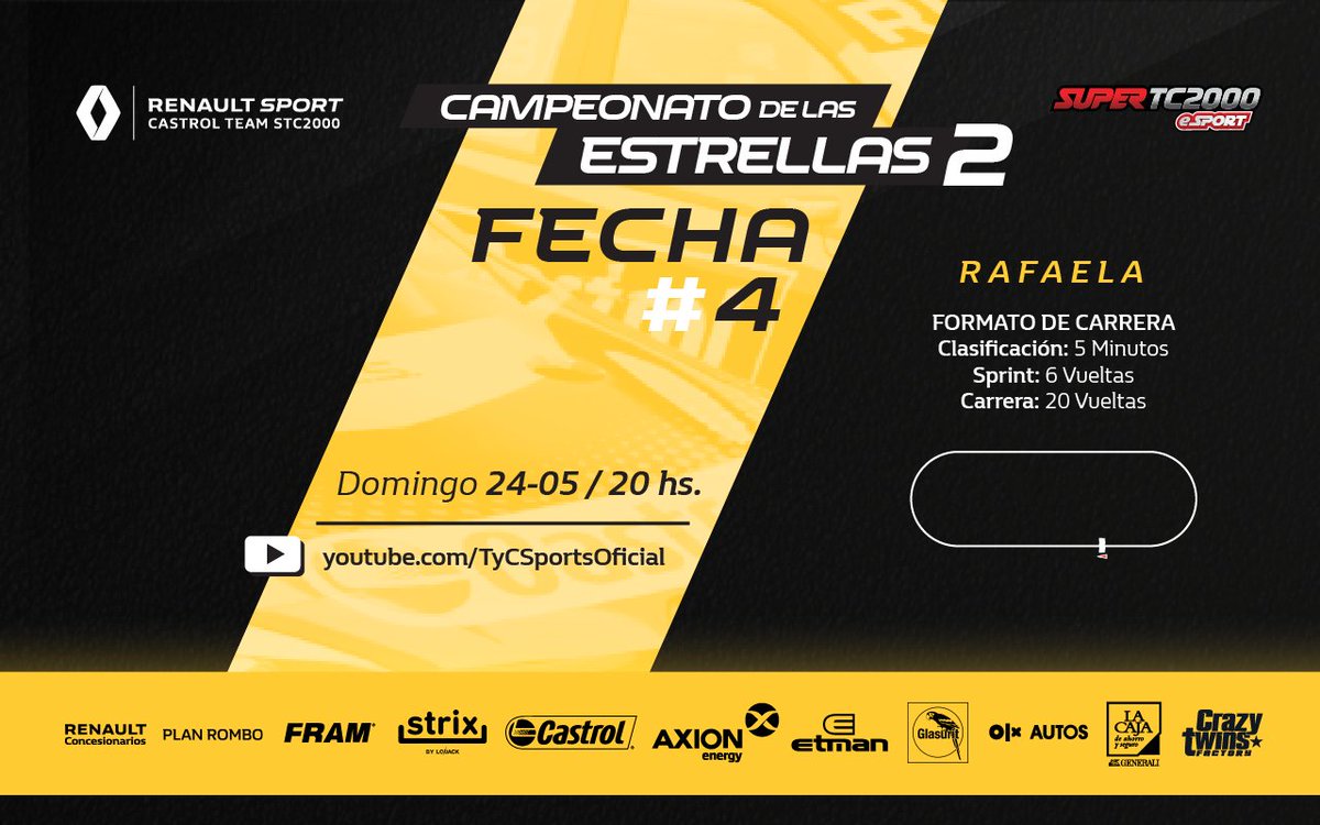 pergauto's tweet photo. ¡ÚLTIMA FECHA DEL CAMPEONATO DE LAS ESTRELLAS 2 del @SuperTC2000!
Nuetros pilotos @leonelpernia, @FacundoArdusso y @matumilla se miden en el circuito de Rafaela para llevar sus #FluenceGT a lo más alto. https://t.co/cLoiTk5G8W
