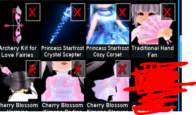 en1ightxned's tweet photo. !! TRADING THINGS IN MY #RH INVENTORY FOR ROBUX !!
#royalehightrades #royalehigh #royalehightrading #royalehightrade https://t.co/BxVvcfYZsW